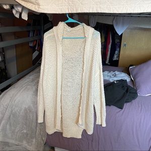 Aerie knit hooded cardigan